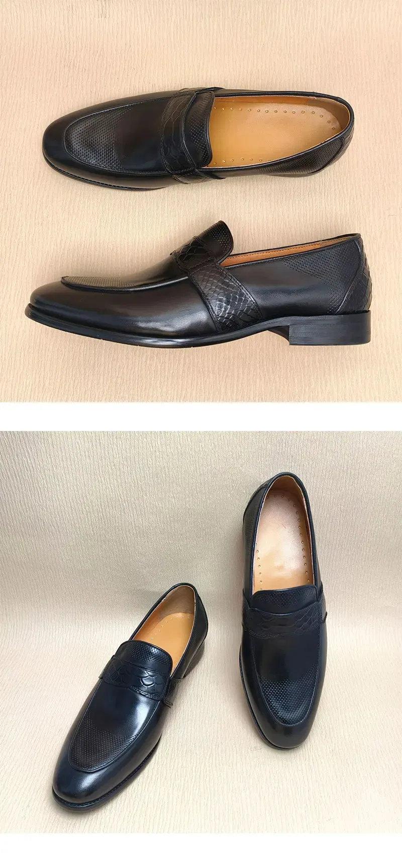 Handcrafted Leather Loafers