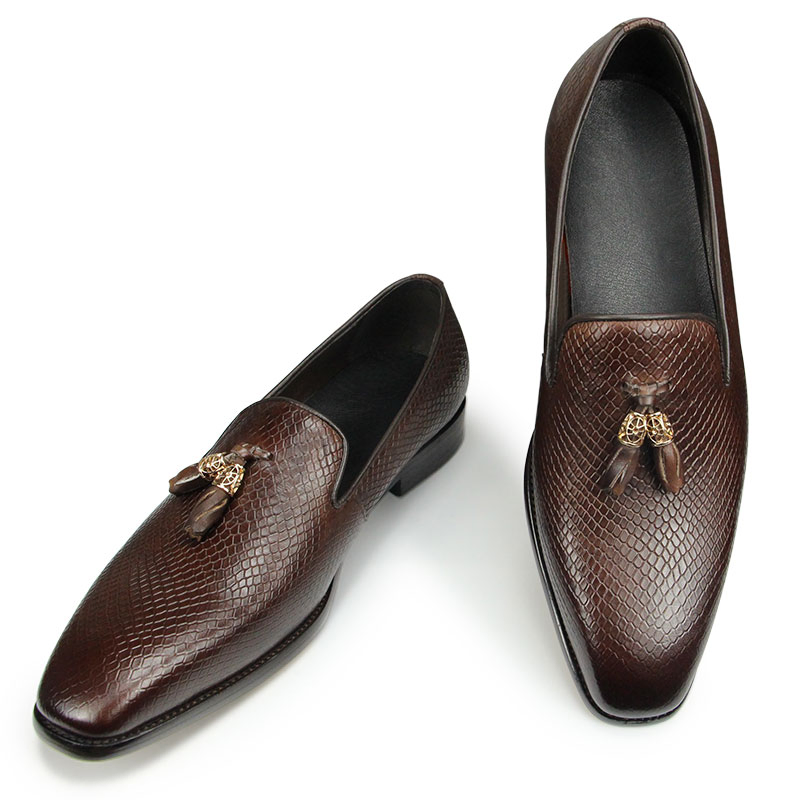 Men's Comfortable Loafers - Genuine Leather Casual Footwear