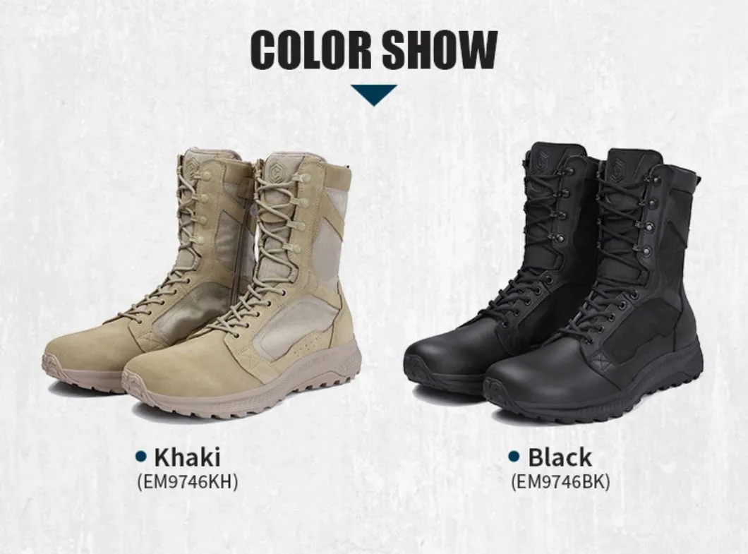 Tactical Boots Detail