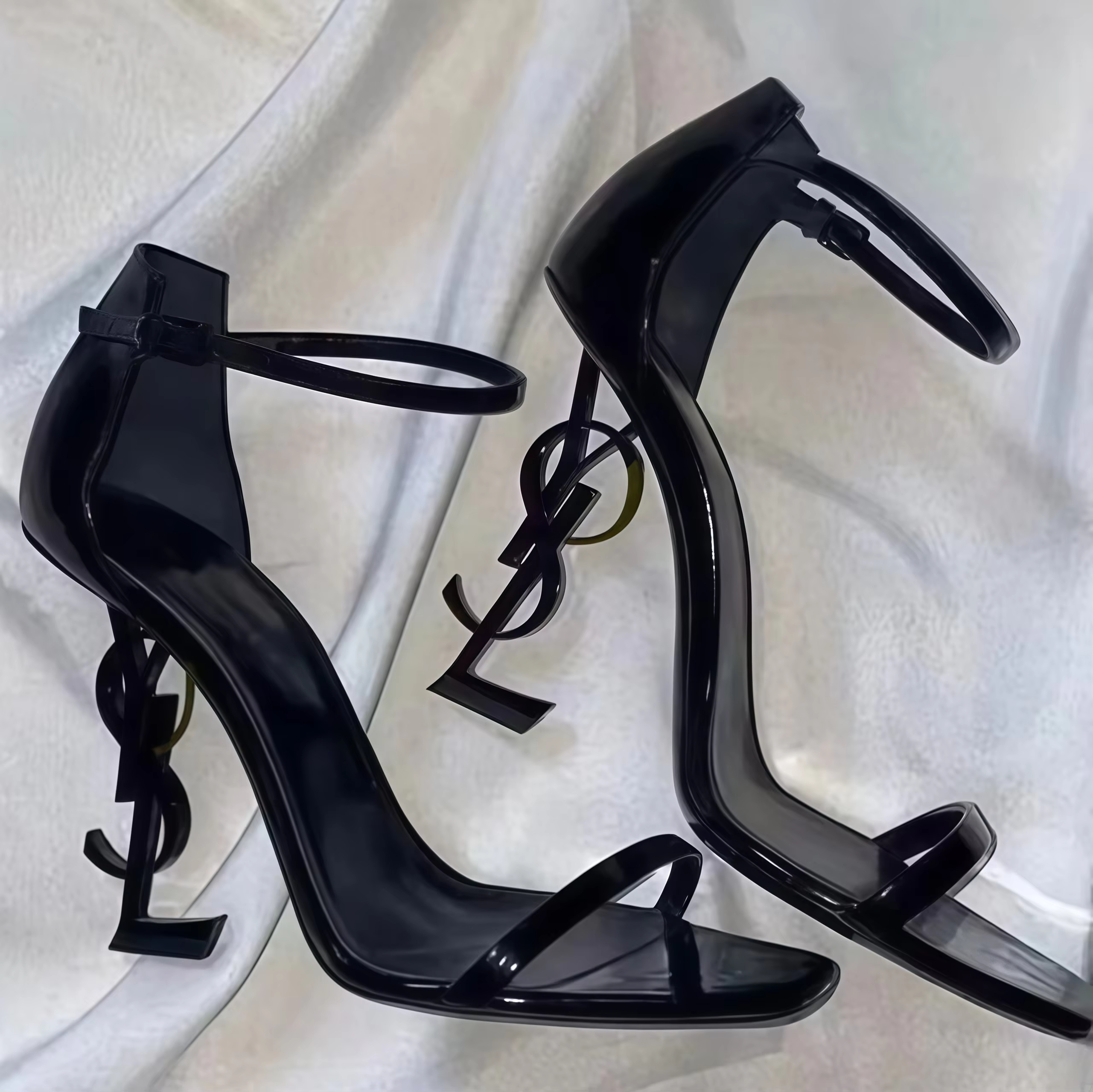 Higher Quality Luxury Designer High Heels Sandals Real Leather Summer Fashion Wedding Ladies High-heeled Shoes for Women