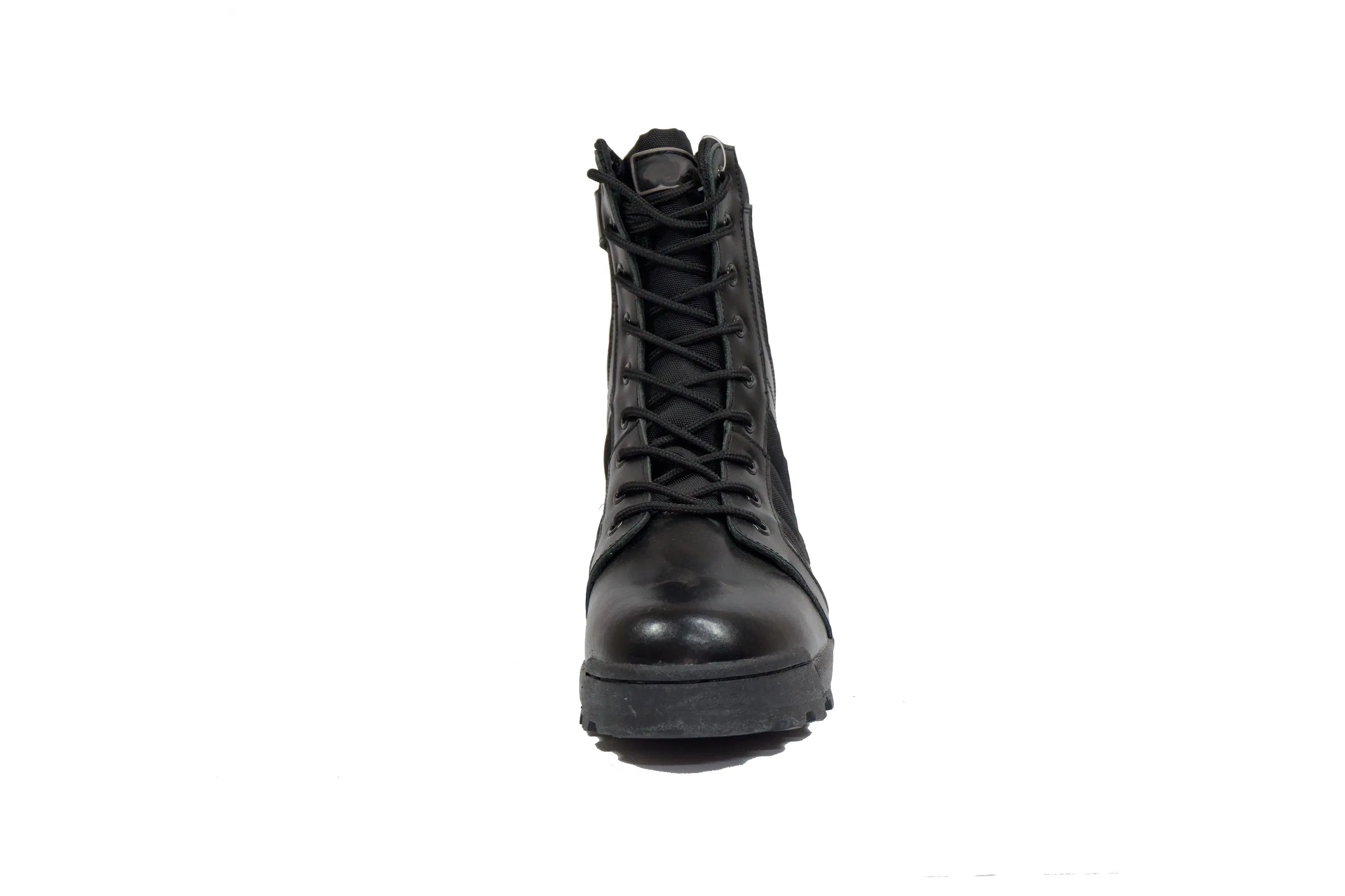 Black Training Trekking Style Combat Boot for Outdoor Climbing Mountains Hiking Boots