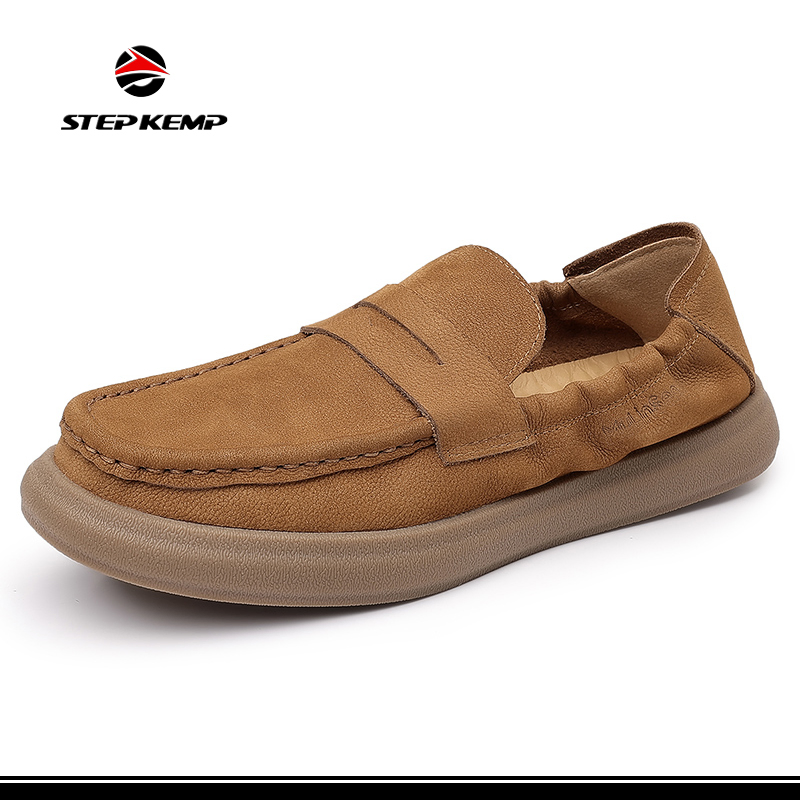 Soft Comfortable Driving Loafers for Men All-Day Wear Ex-26L1007