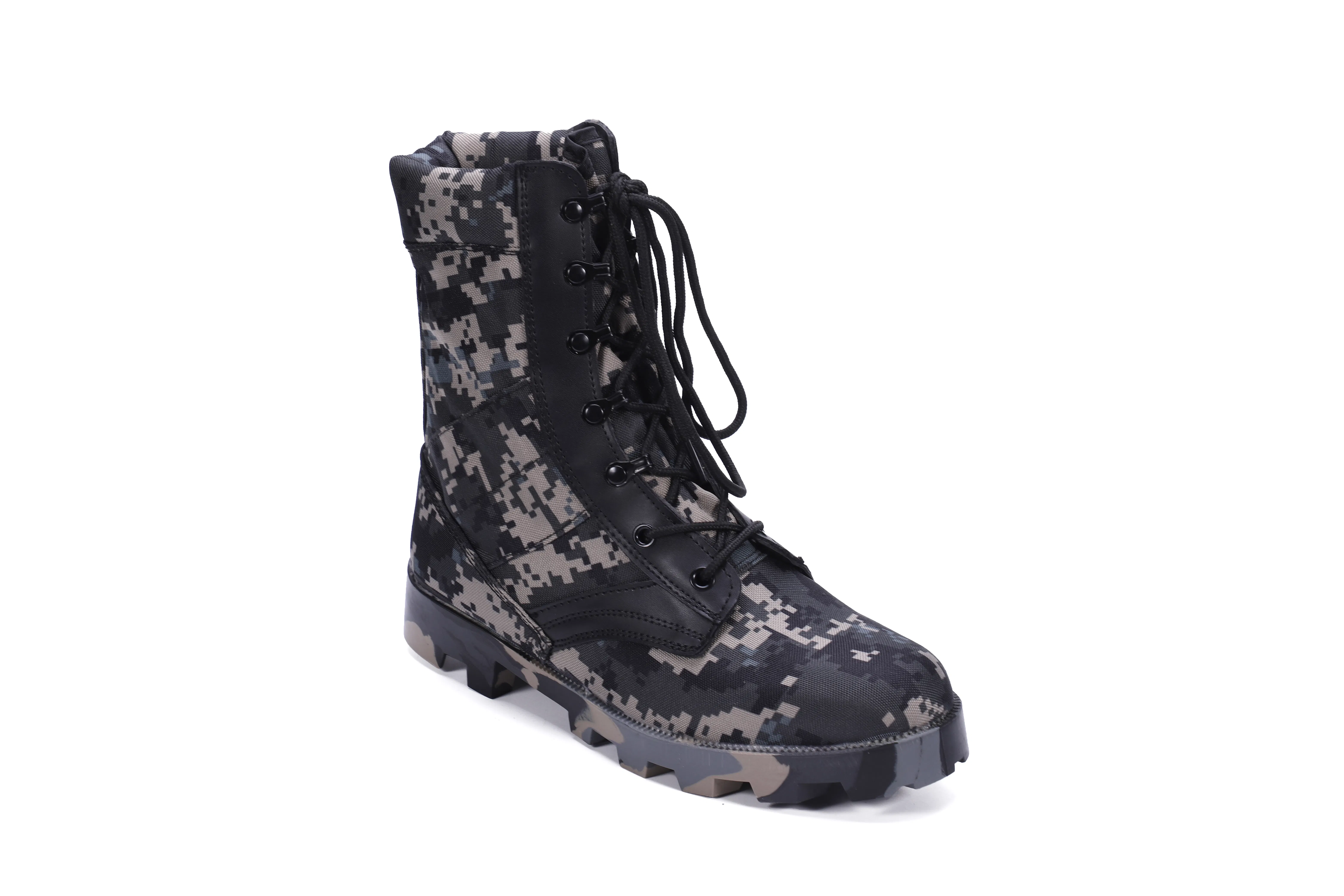 Waterproof Desert Tactical Hiking Militaire Desert Combat Shoes/ Boot Suede Leather