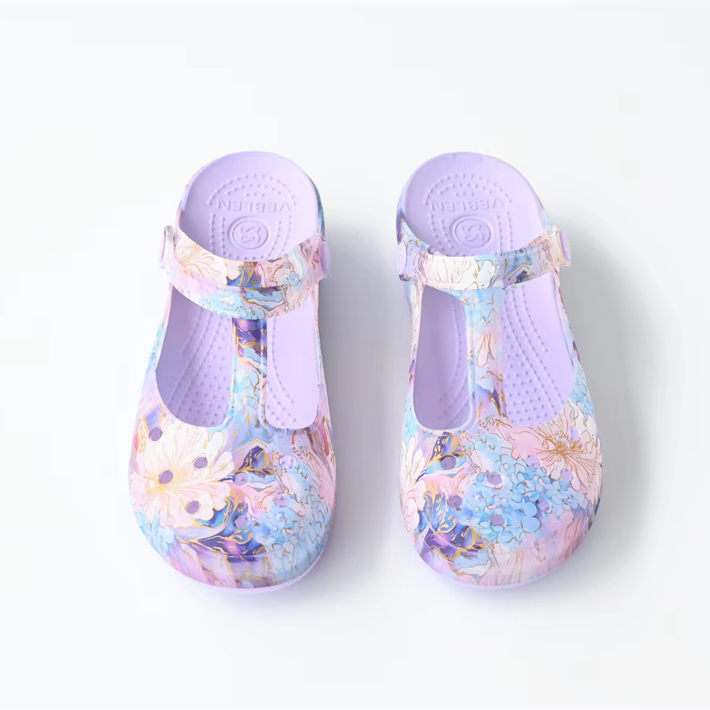 Women's &amp; Men's Unisex Closed Toe Platform Clogs Slippers EVA Slip Indoor Colorful Medical Shoes Summer Slopes