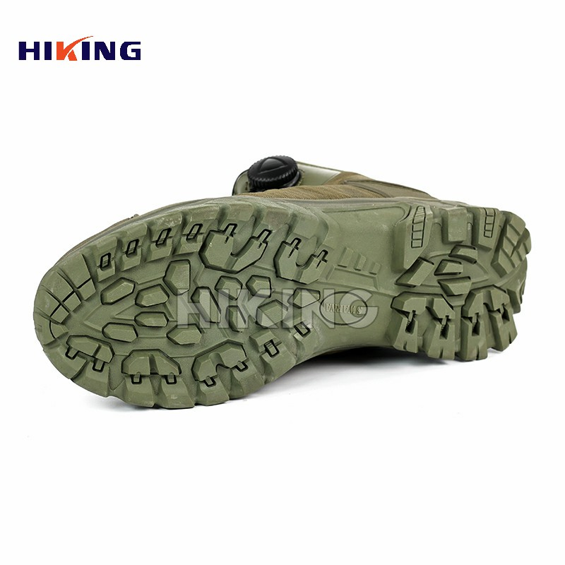 Manufacture Woodland Camo Oxford Tactical Combat /Jungle/ Hiking Tactical Shoes/Boot with Waterproof