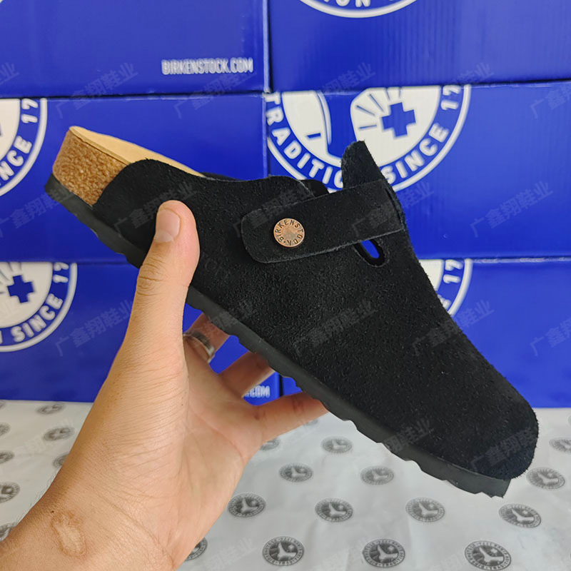 New Arrival: Men's and Women's Thick Sole Birken Style Leather Clog Sandals