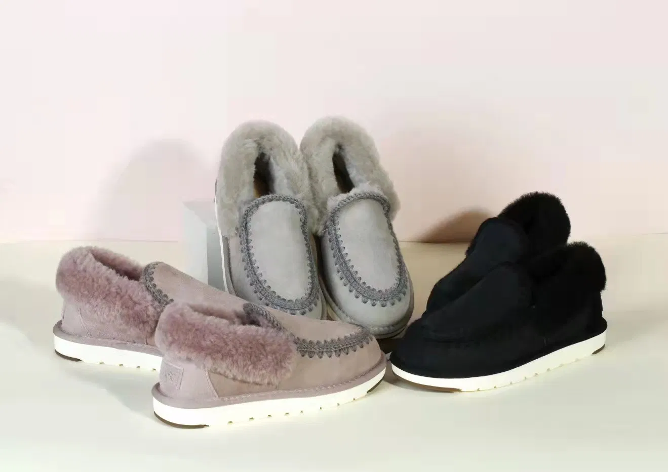 Hot Sale Natural Moccasins for Outdoors Women Style