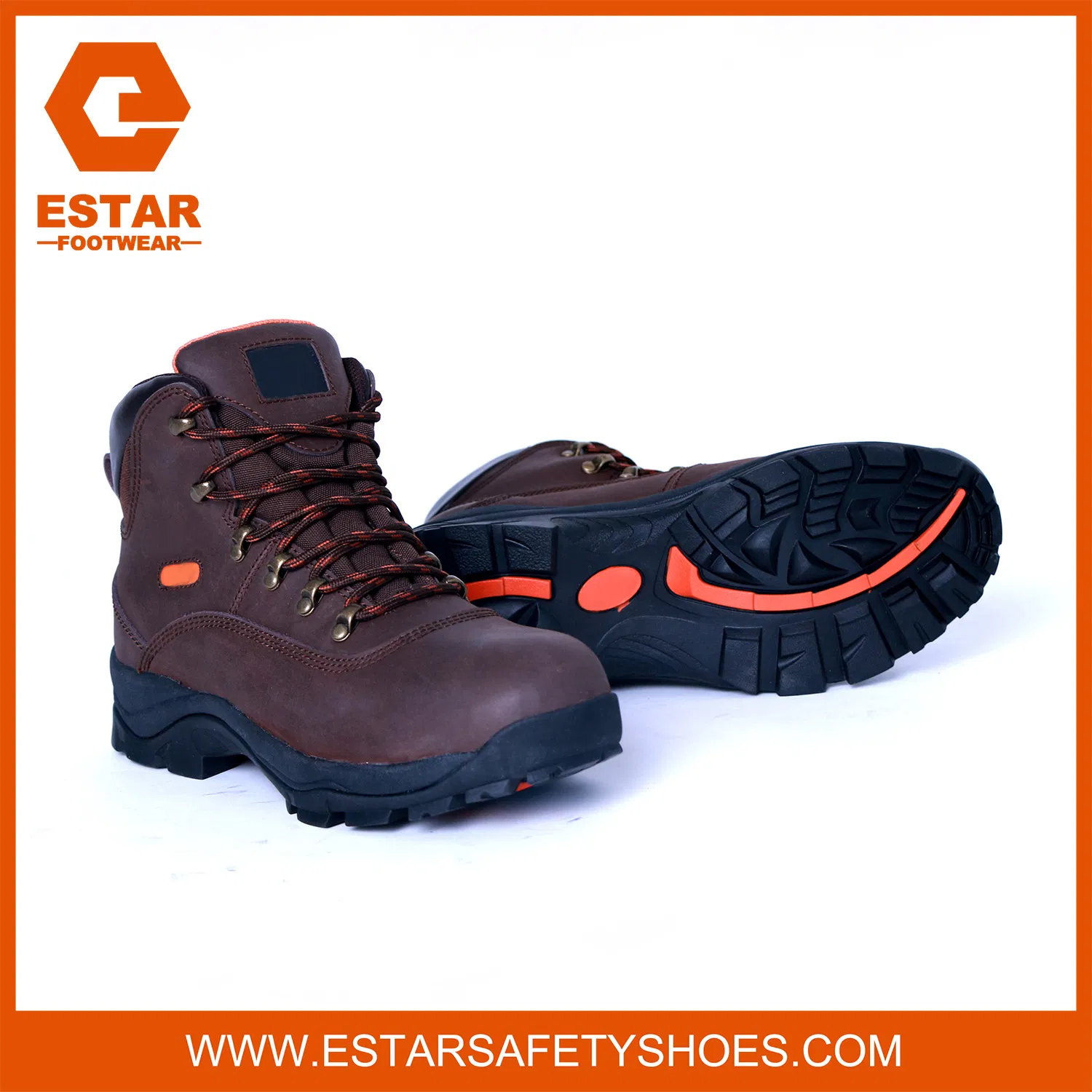 Lightweight Hiking Sytle Men's Waterproof Boots with Shock Absorbing EVA/Rubber Outsole