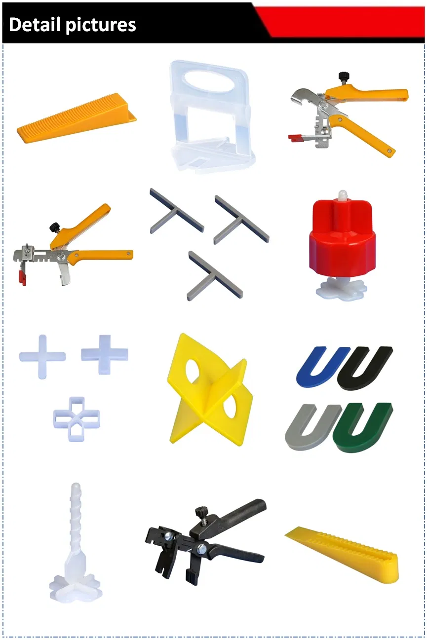 Tile Leveling System Detailed Photo