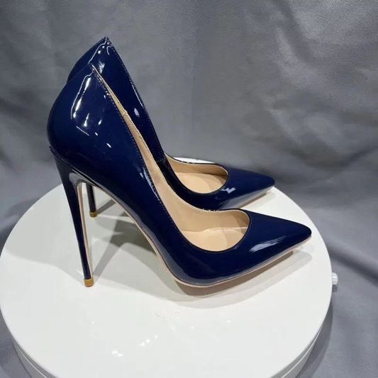 Office Wear Size 33-46 Elegant Stiletto Pointed Toe Pumps Sexy Heels for Women and Ladies