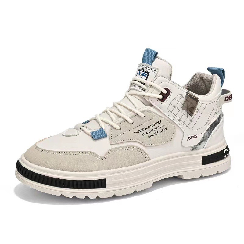 Fashion Trend Sneaker Shoes for Men Simple Design Casual Daily Wear