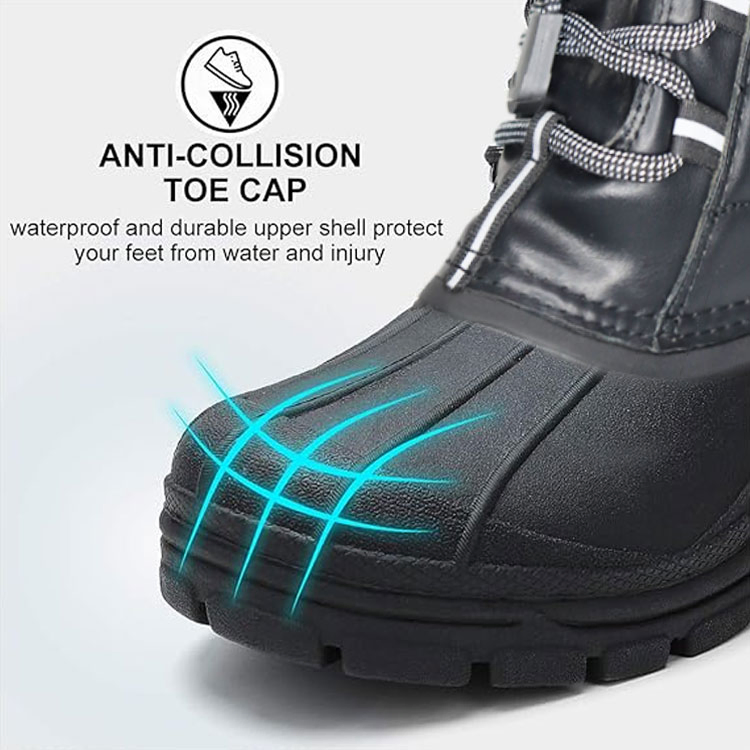 MID Calf Safe and Stylish Outdoor Hiking Fishing Boots for Men