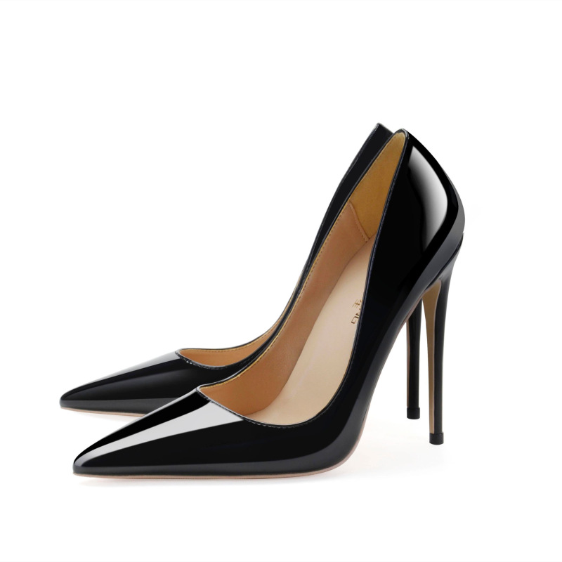 Office Wear Size 33-46 Elegant Stiletto Pointed Toe Pumps Sexy Heels for Women and Ladies