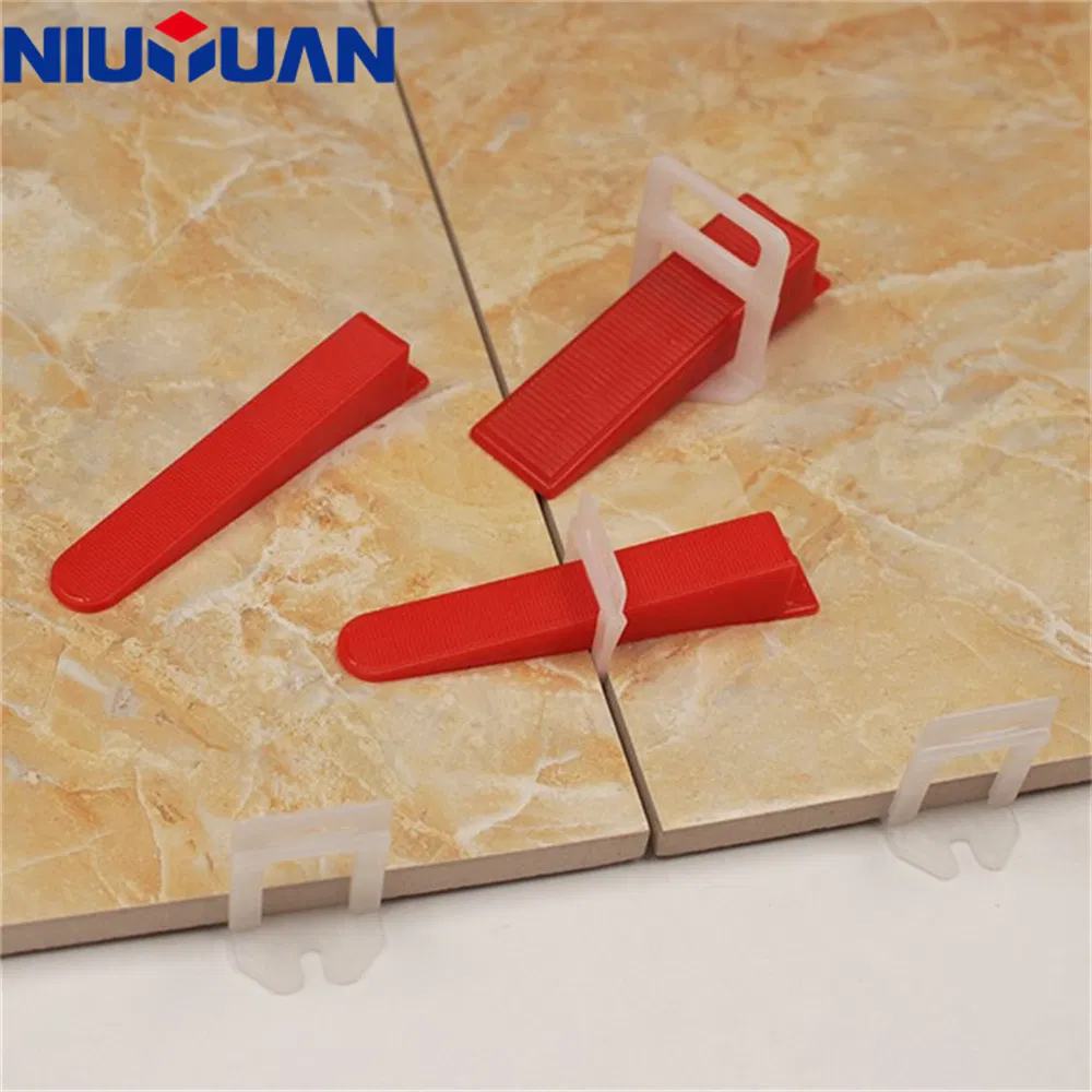 Niu Yuan Customized Tile Leveling System Spacer and Wedge Tile Spacer Wedge