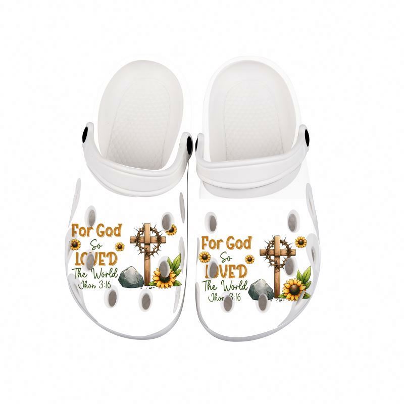 Hot Sale EVA Jesus Shoes Women God Clogs for Hospital Custom Classical Clog for God Loved