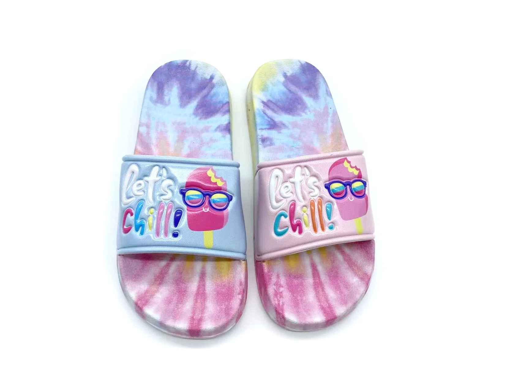 2022 New Collection for Kids' Cheap Slipper with Customized PU Upper