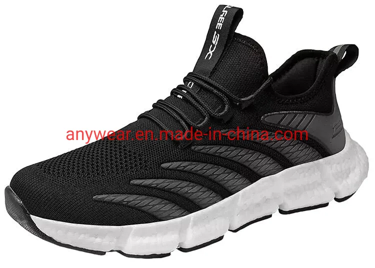 New Design Sports Running Sneaker Men Flyknit Shoes (329)