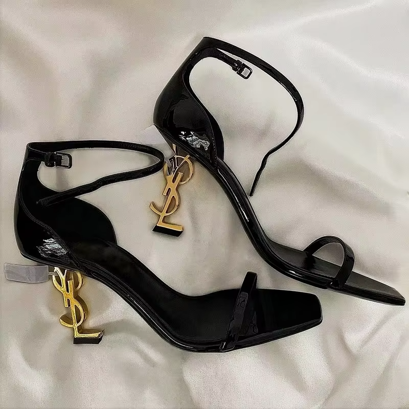 Higher Quality Luxury Designer High Heels Sandals Real Leather Summer Fashion Wedding Ladies High-heeled Shoes for Women