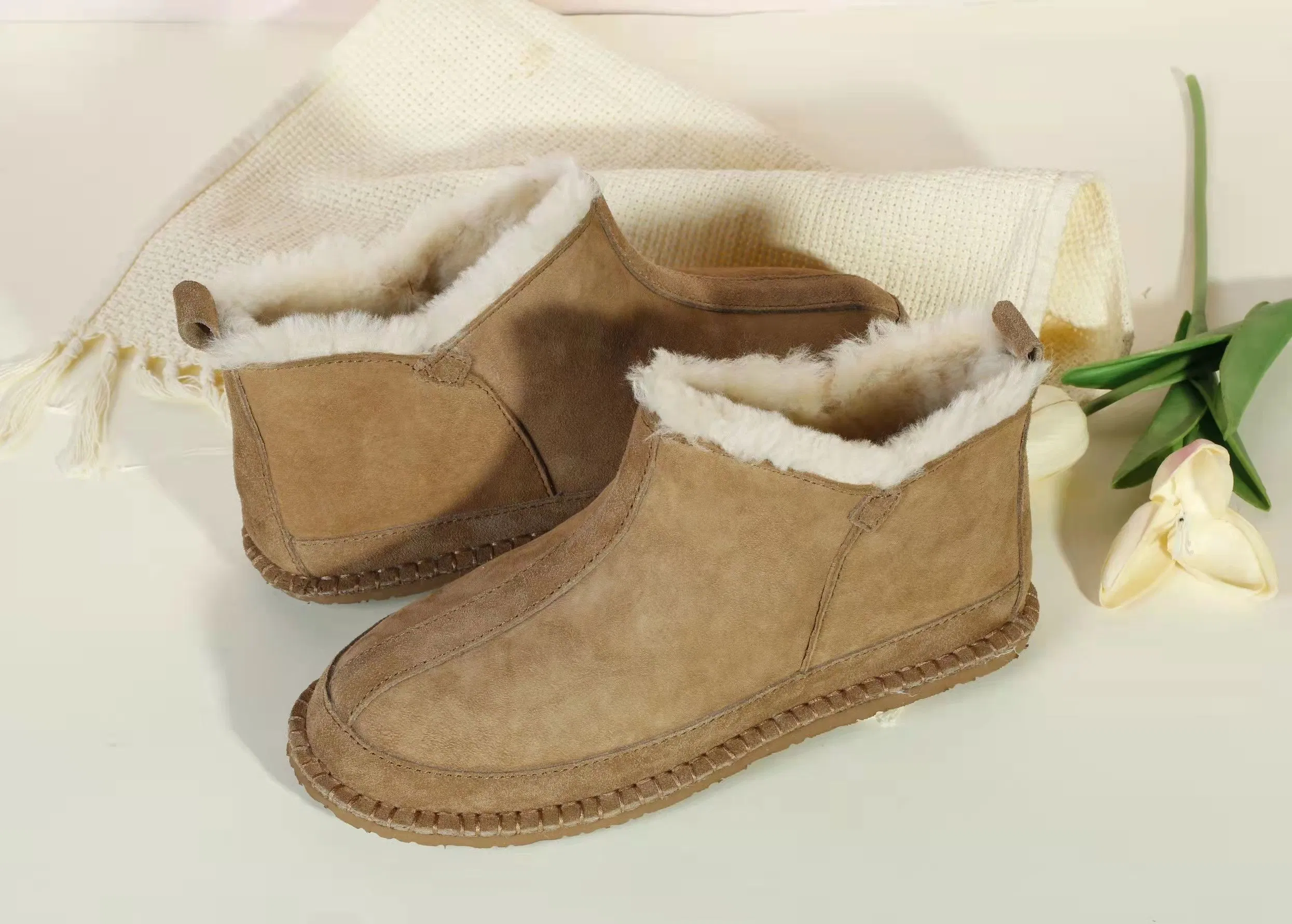Best Selling Super Fuzzy Moccasins for Indoors Women Style