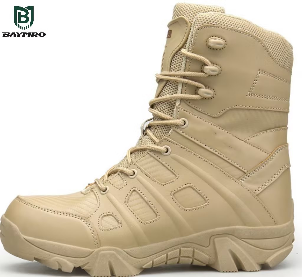 Outdoor Hiking Shoe Men Ultra Light Breathable Boots En ISO 20345