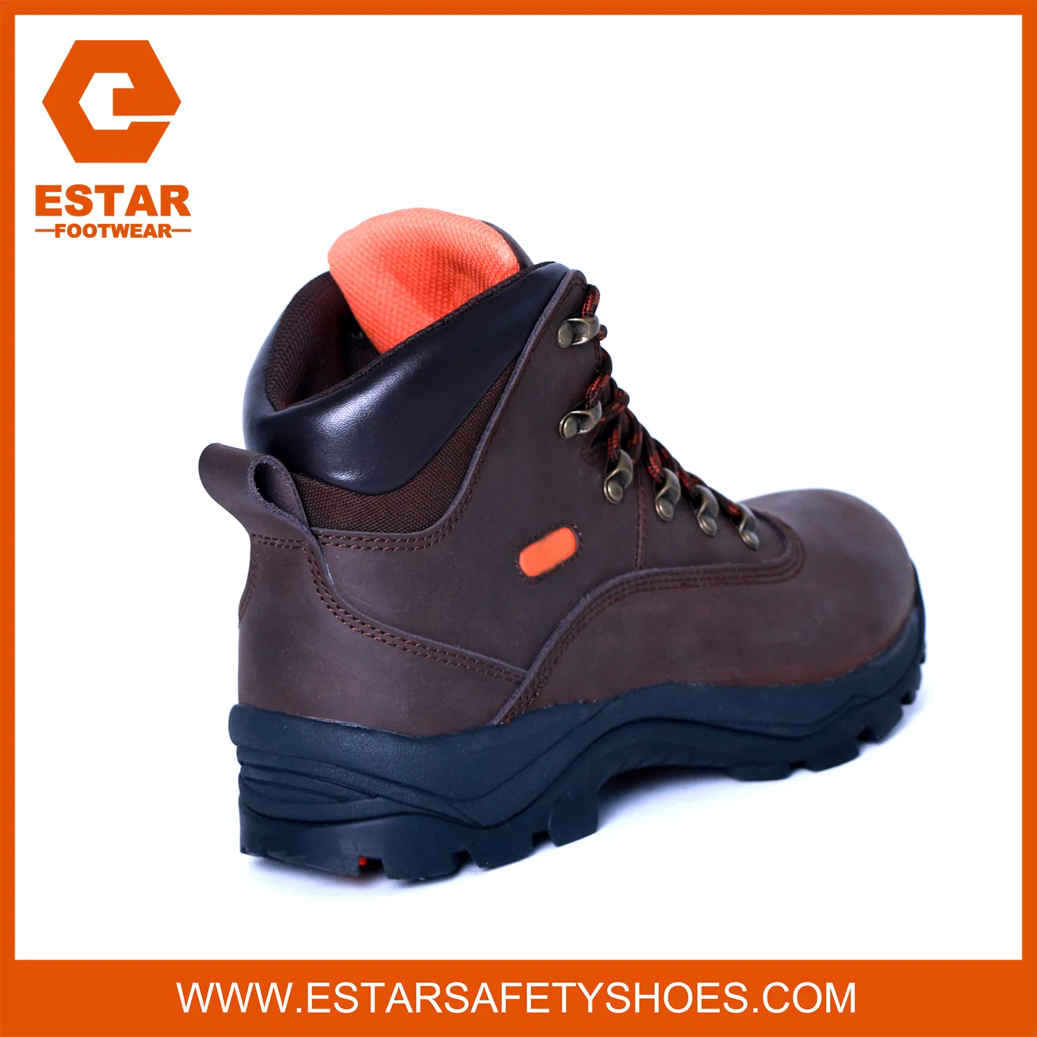 Lightweight Hiking Sytle Men's Waterproof Boots with Shock Absorbing EVA/Rubber Outsole