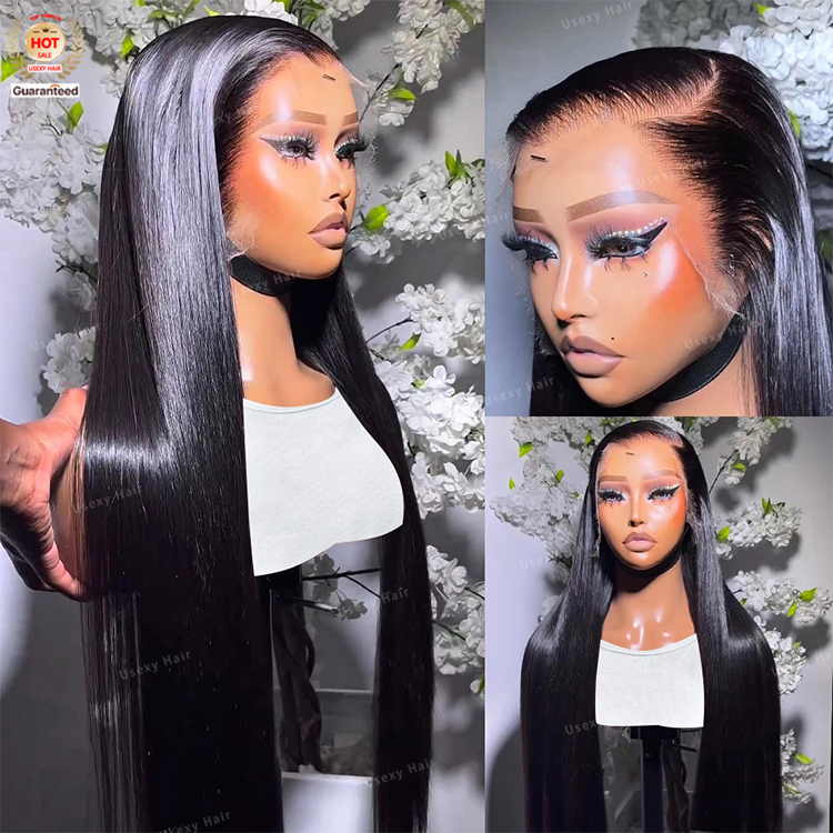 Raw Vietnamese 13x6 HD Glueless Human Hair Wigs Human Hair Lace Front Wig Virgin Cuticle Aligned Hair 13x4 Full Lace Frontal Wig
