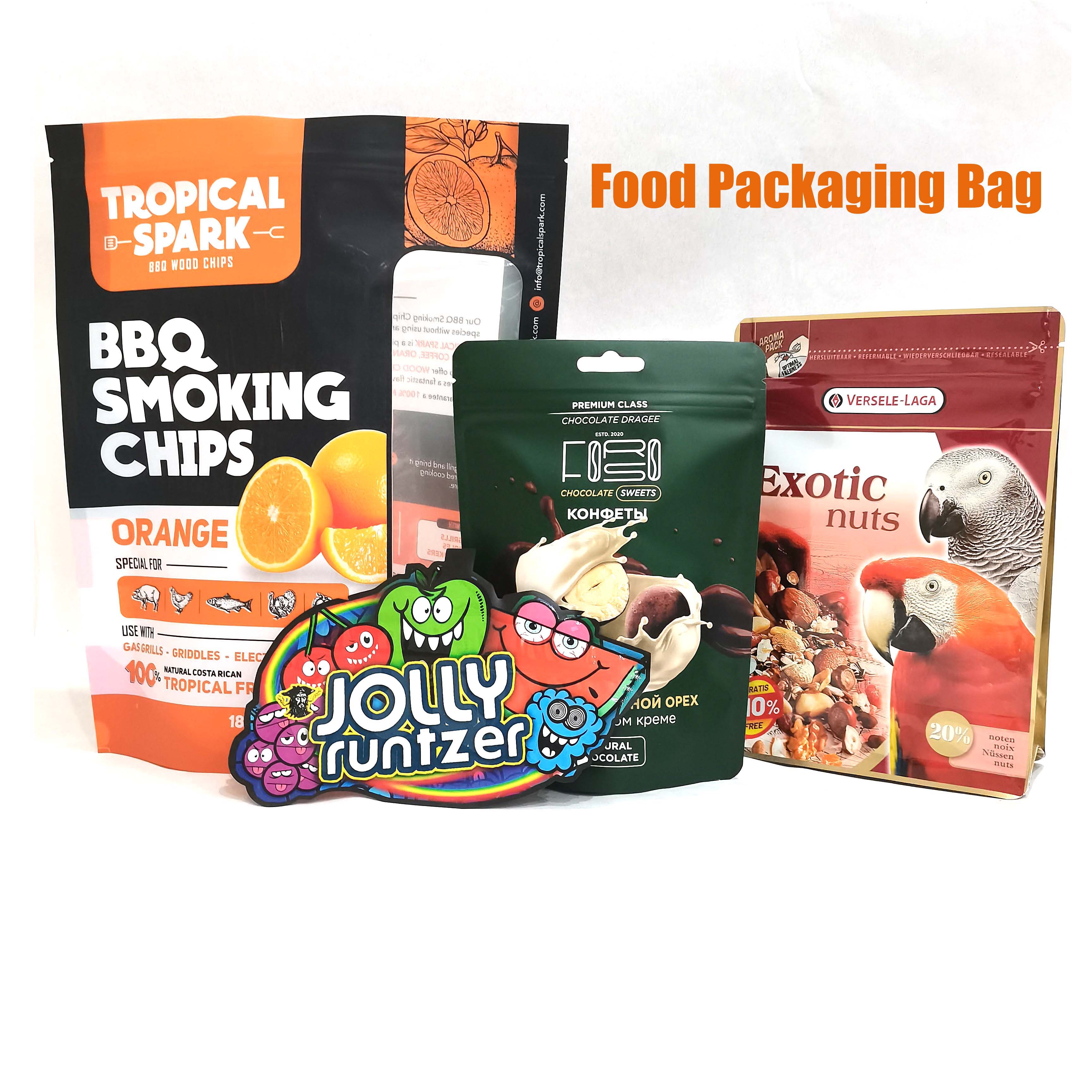100% Recycled Biodegradable PE Mylar Ziplock Bags Custom Logo Resealable Matte Doypack with Black PVC Foil Gravure Printing