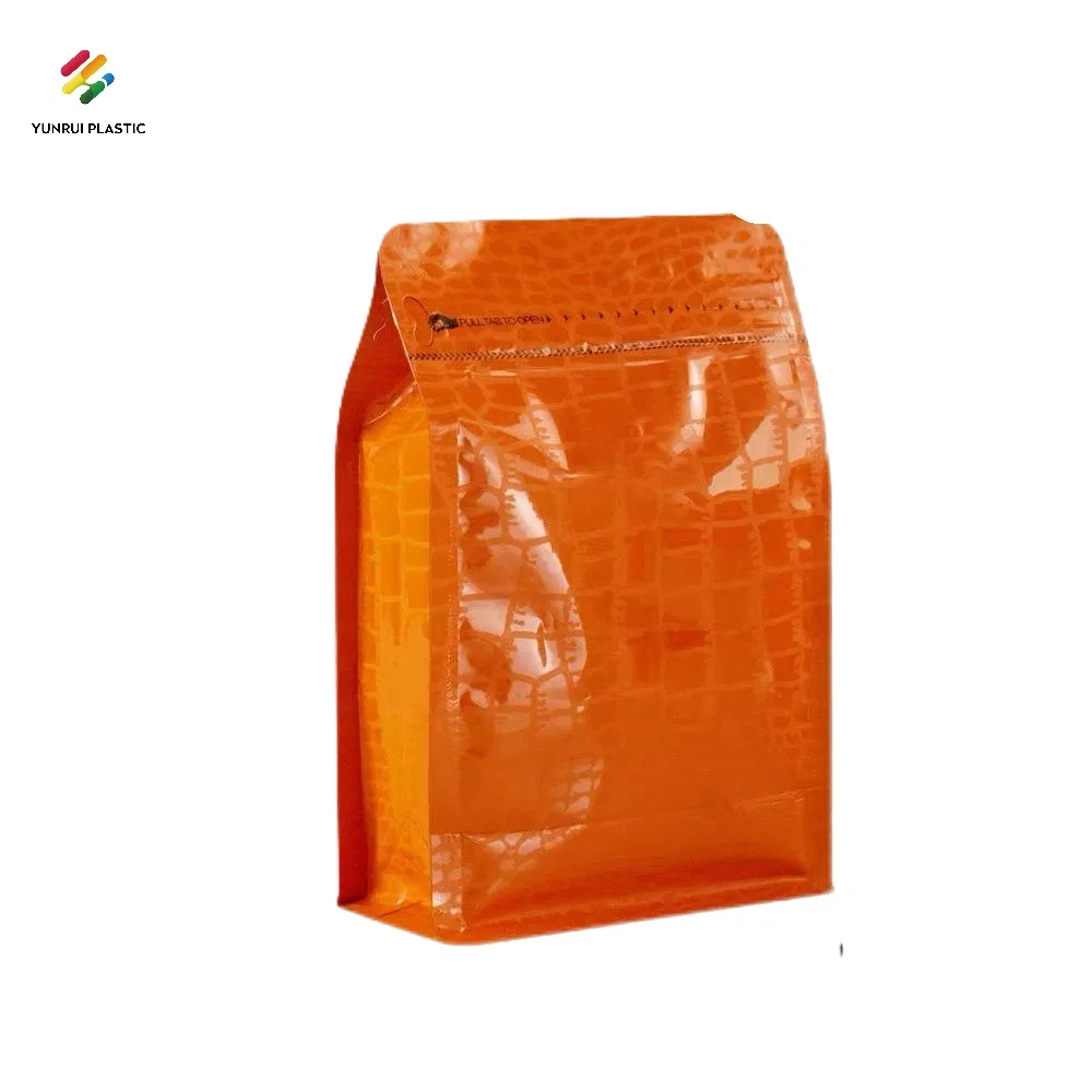 Wholesale Aluminum Foil Lined Gusset Zipper Resealable Free Standing Bag