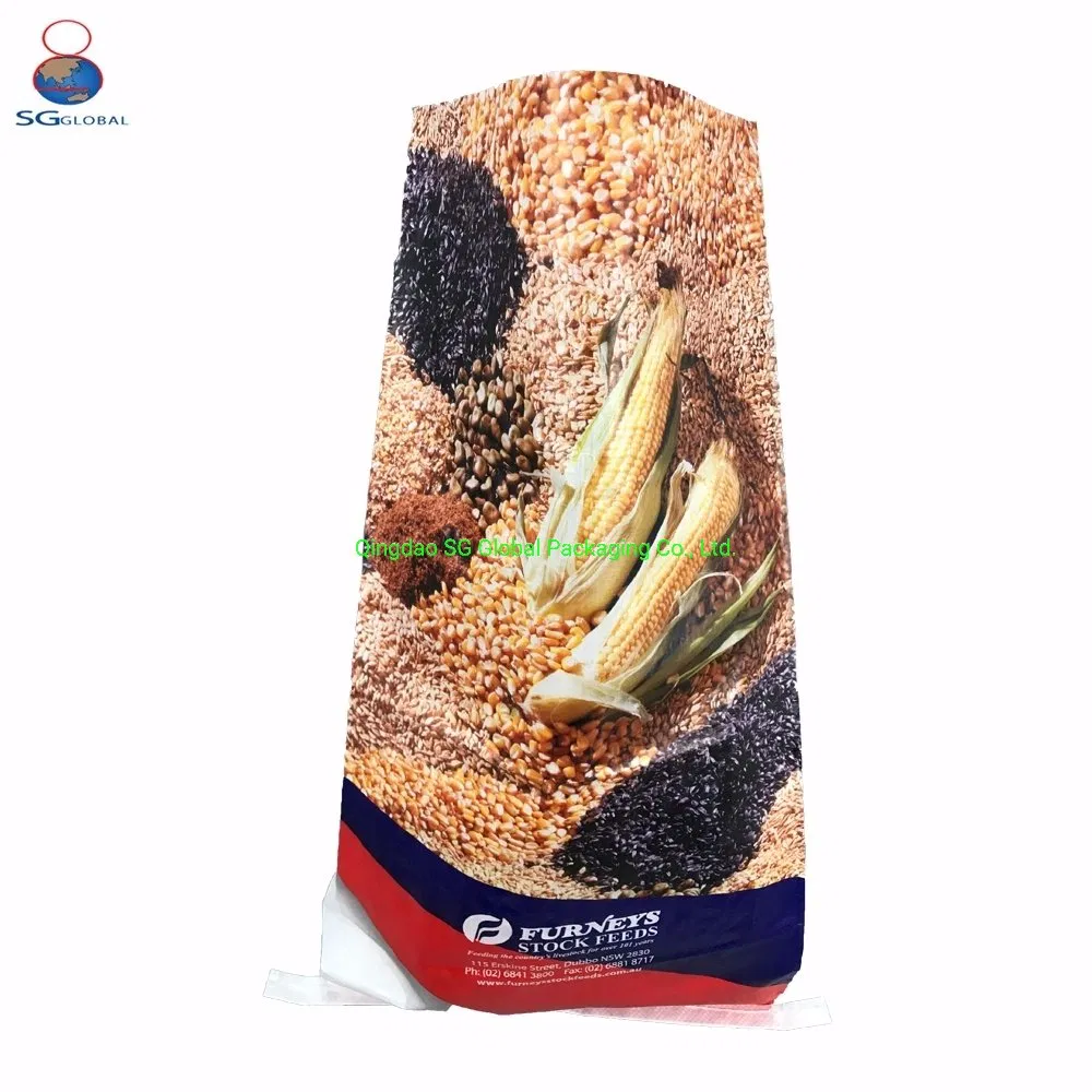 Grs SGS CE FDA Approved Factory Polypropylene Raffia Empty 25kg 50 Kg Sacks Custom BOPP Printed Laminated PP Woven Packaging Rice Maize Grain Sugar Flour Bags