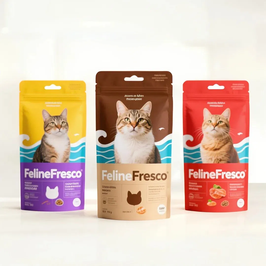 Stand up Pouch with Zipper Aluminum Foil Lined Moisture-Proof Coffee Bag Wholesale Eco-Friendly Packaging