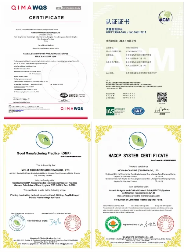 Certification