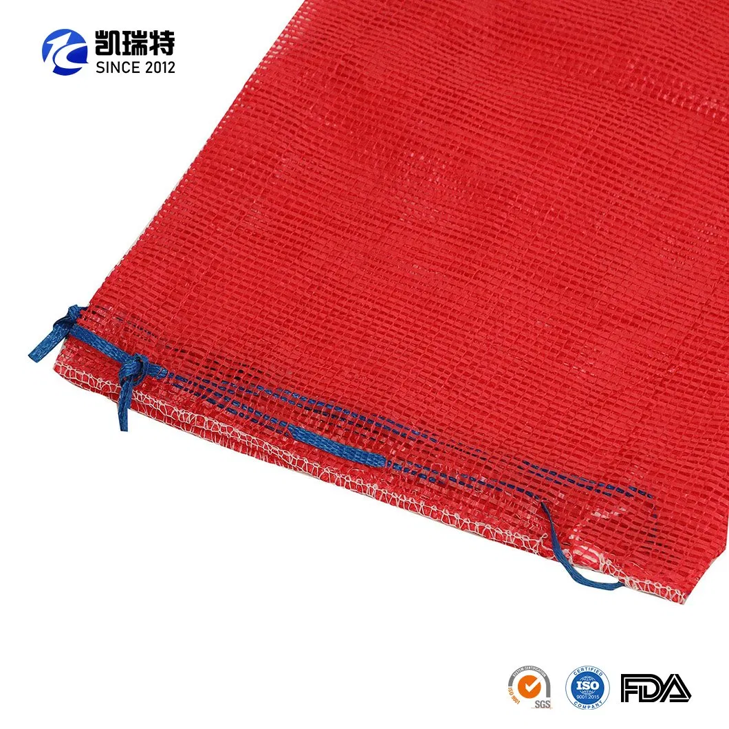 Drawstring Packaging Onion Potato Tomato Vegetable Fruit Firewood Seafood Packing Mesh Bag