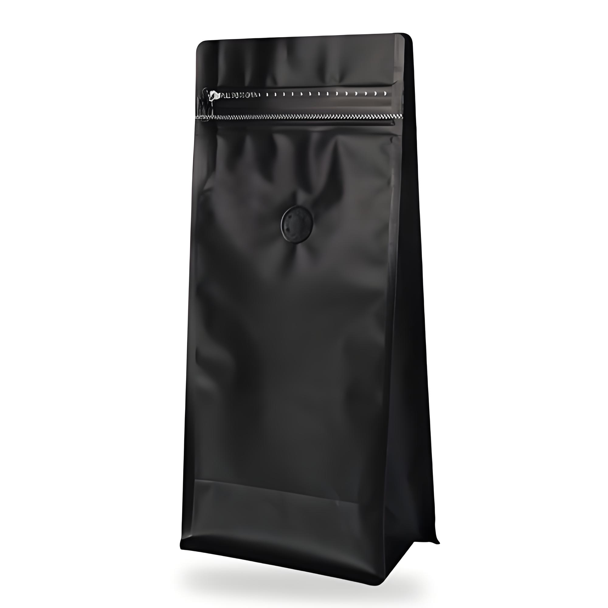 Resealable Biodegradable Compostable Pla Zipper Kraft Paper Plastic Custom Mylar Food Tea Coffee Bean Powder Food Packaging Bags