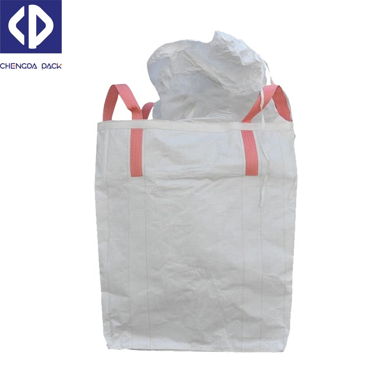Sale PP Woven Rice Chemcial Fertilizer Animal Chicken Feed Packaging Super Sack Big 1000kg 1500kg FIBC Bulk Jumbo Bag
