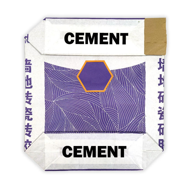 25kg 50kg Multiwall Kraft Paper Valve Bag for Cement Clay Gypsum Plaster Mortar Powder Feed