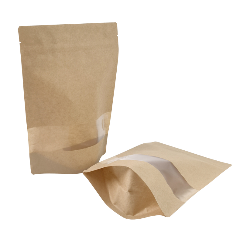 Custom Printed Biodegradable Smell Proof Ziplock Stand up LDPE Coffee Beans Packaging Bags