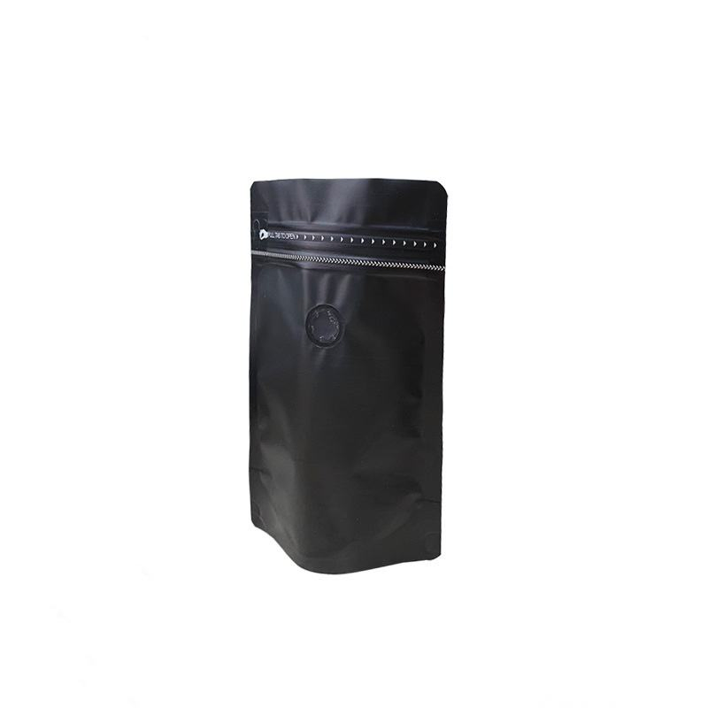 Stand up Pouch with Zipper Aluminum Foil Lined Moisture-Proof Coffee Bag Wholesale Eco-Friendly Packaging