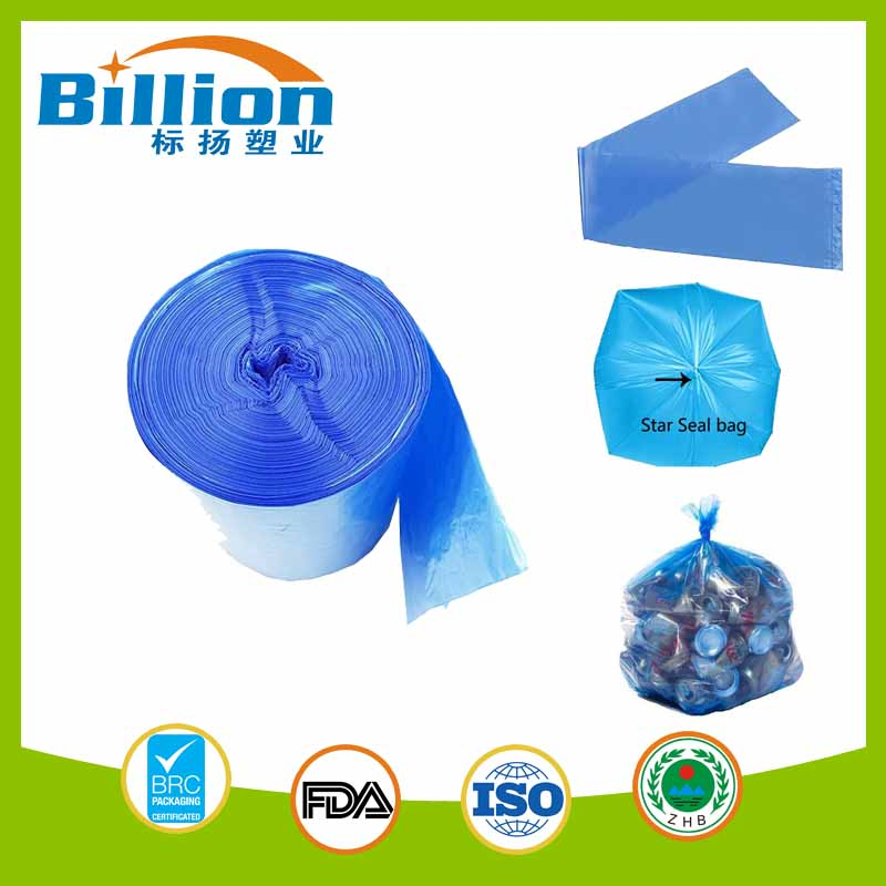 Biodegradable Garbage High Quality Heavy Duty Flat Plastic Polyethylene Bags