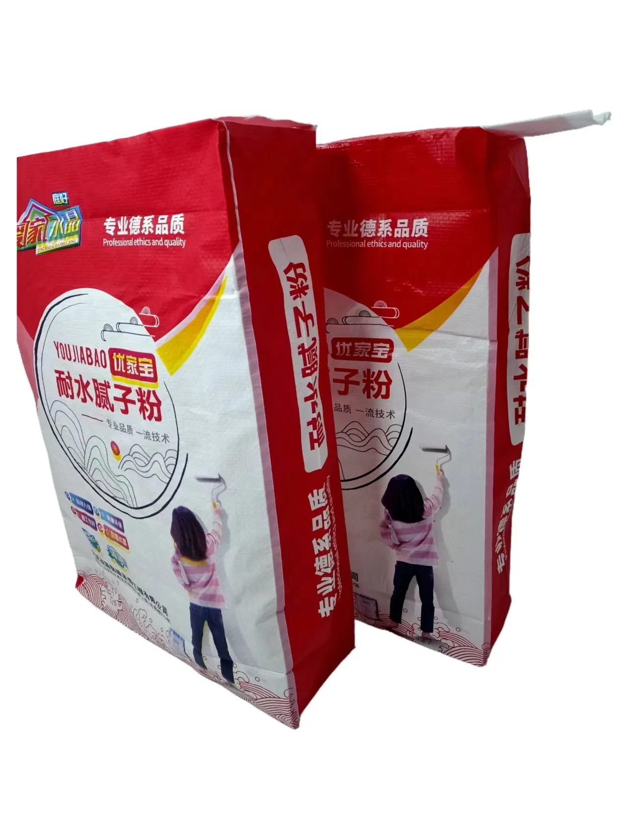 Multiwall Kraft Paper Valve Bag Sack for Cement Gypsum Plaster Mortar Powder