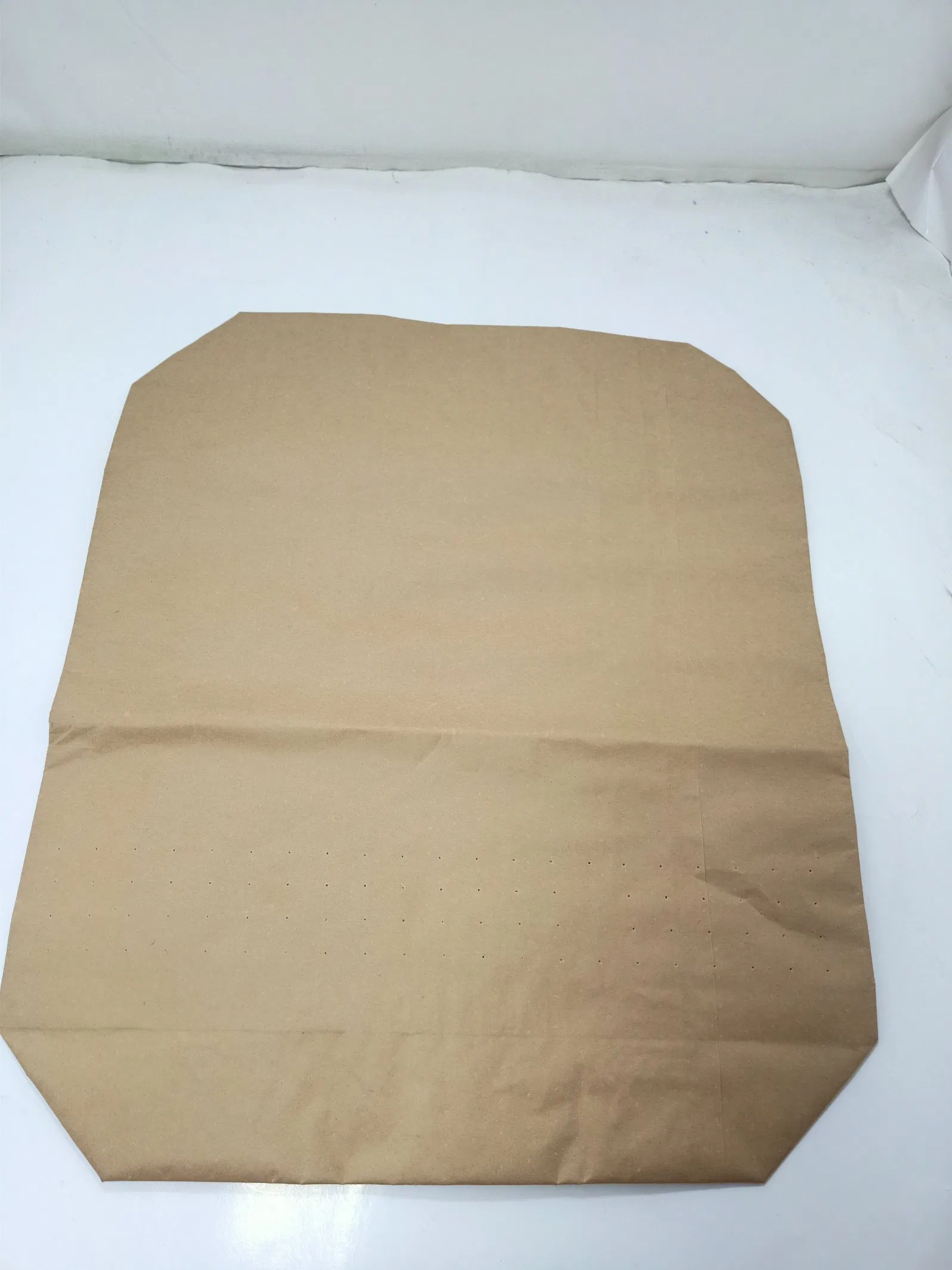 Customized Color Printing Paper Bag with Block Bottom Kraft Paper Bag with Valve Port