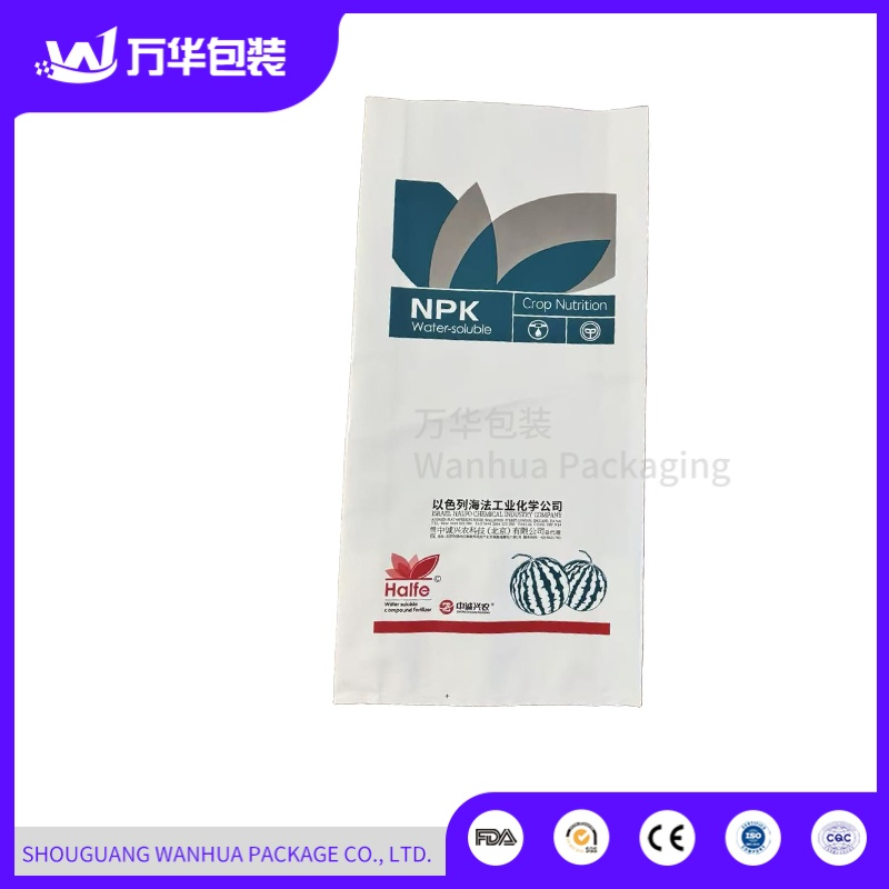 Heavy Duty Polyethylene PE Plastic Packaging Bag for 20kg Fertilizer Feed Chemical Use