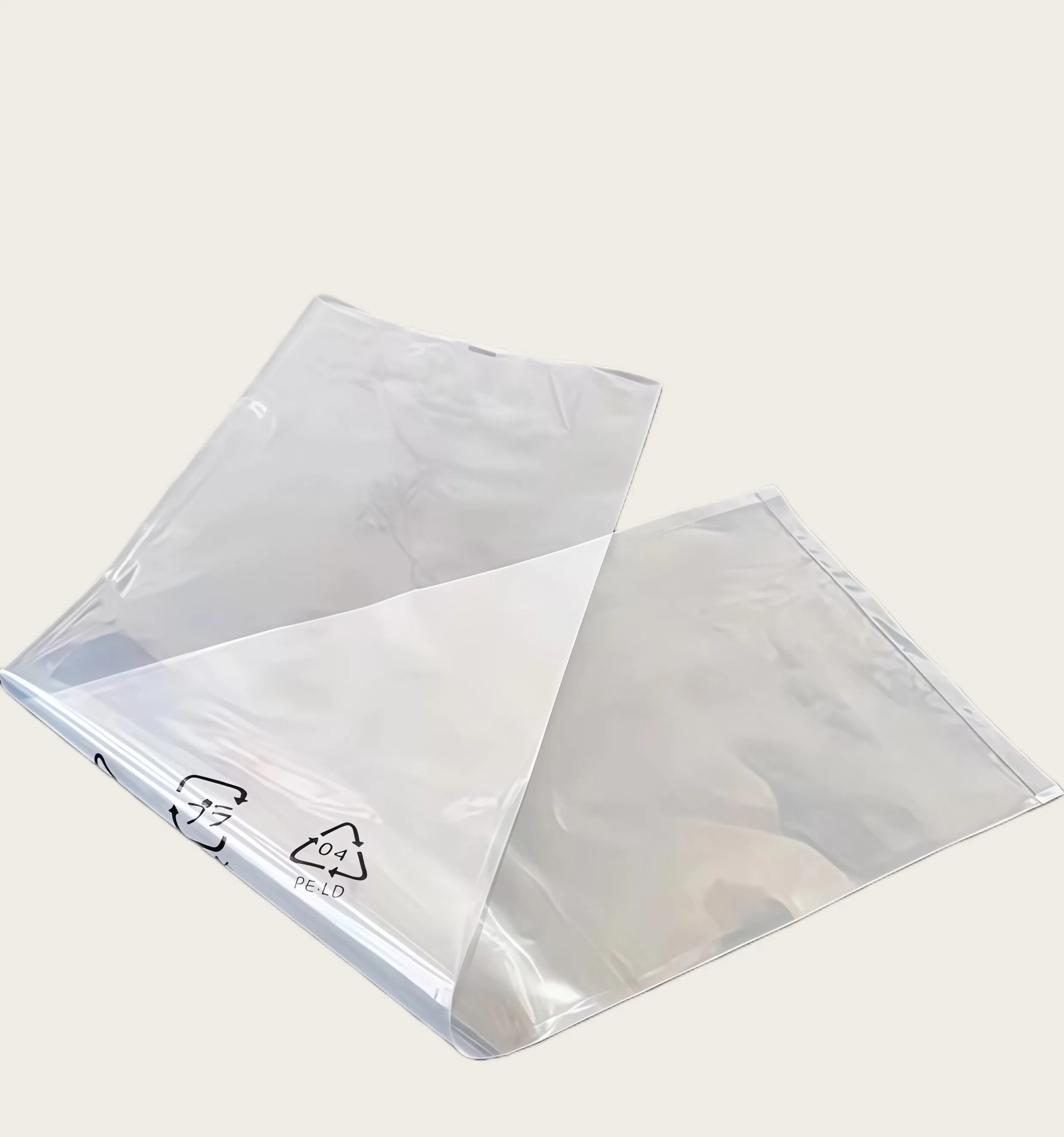 Square Bottom Polyethylene Bags Equipment Covers Protective Plastic Sacks Industrial Machinery Packaging Heavy Duty Use