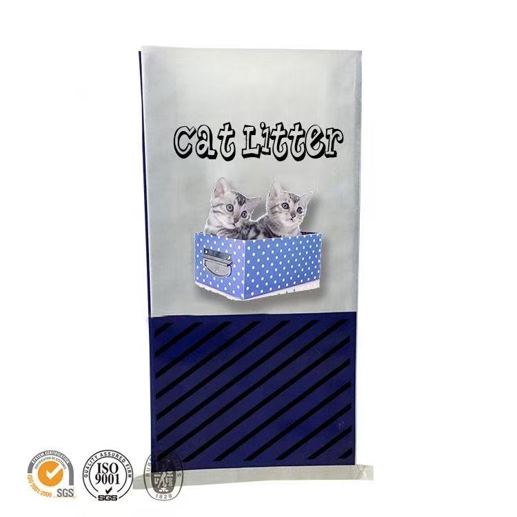 High-Durability Ultra-Strong Transparent 25kg 50kg Factory Poly Advanced Packaging Waterproof Feed Dog Food Bags BOPP Laminated Polypropylene Woven Bag