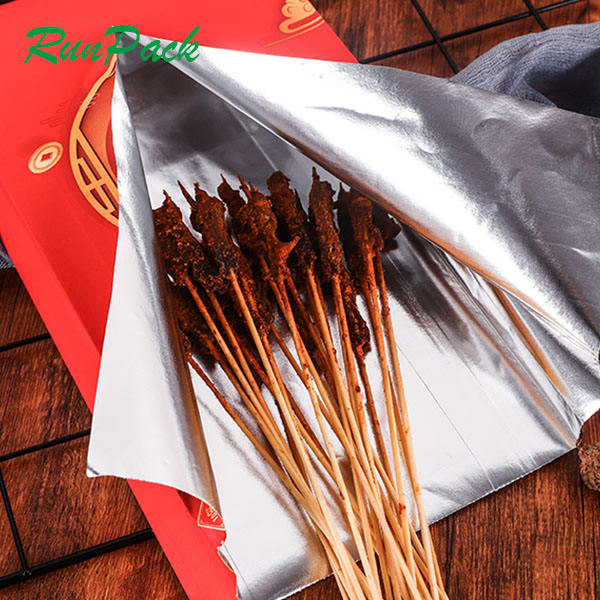 March Foil Insulated Custom Aluminum Foil Lined Takeaway Fast Food Paper Bag