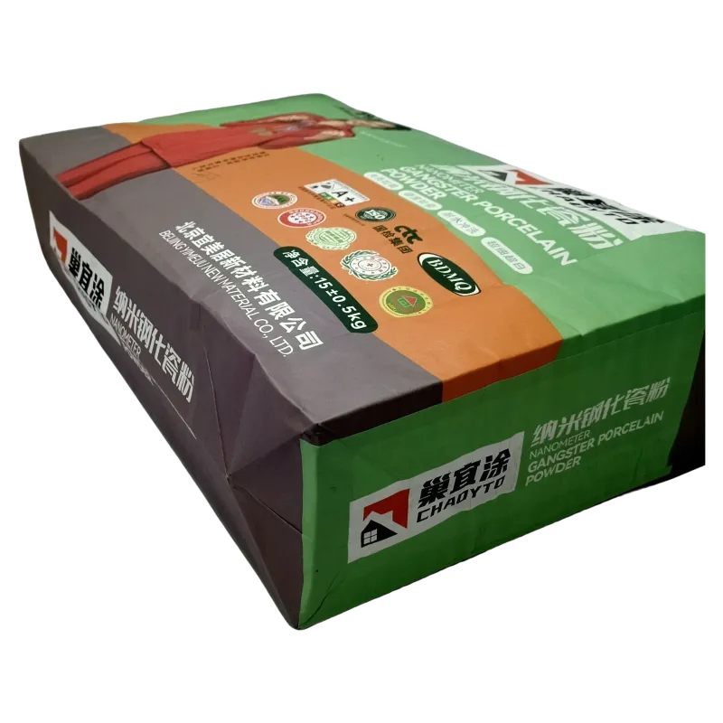 40kg 50kg Dry Mortar Cement Bag Multiwall Kraft Paper Valve Bag