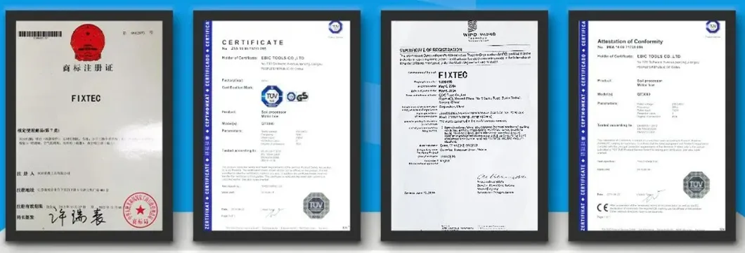 Certifications
