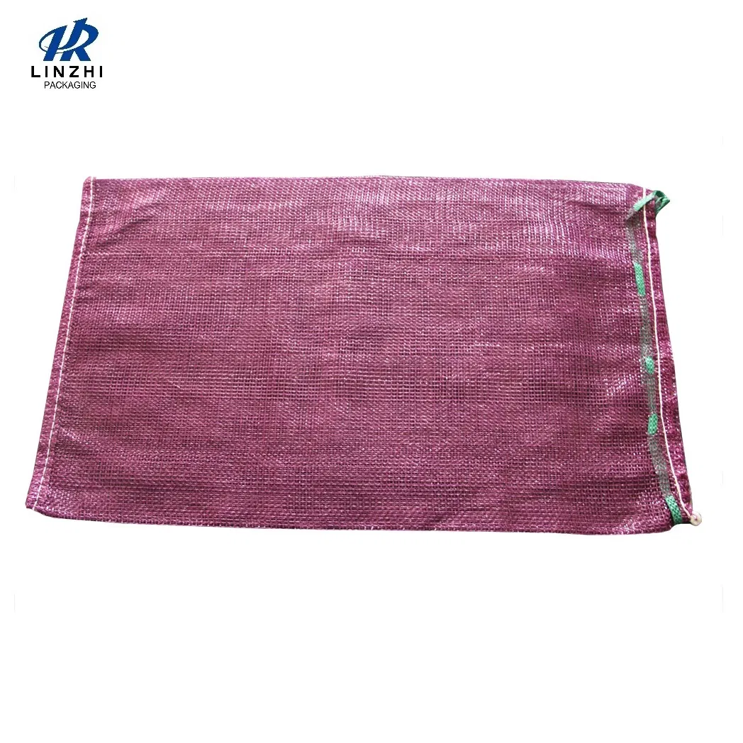 20kg Purple Vegetables Onion Garlic Potato Sack Leno Mesh Net Bag