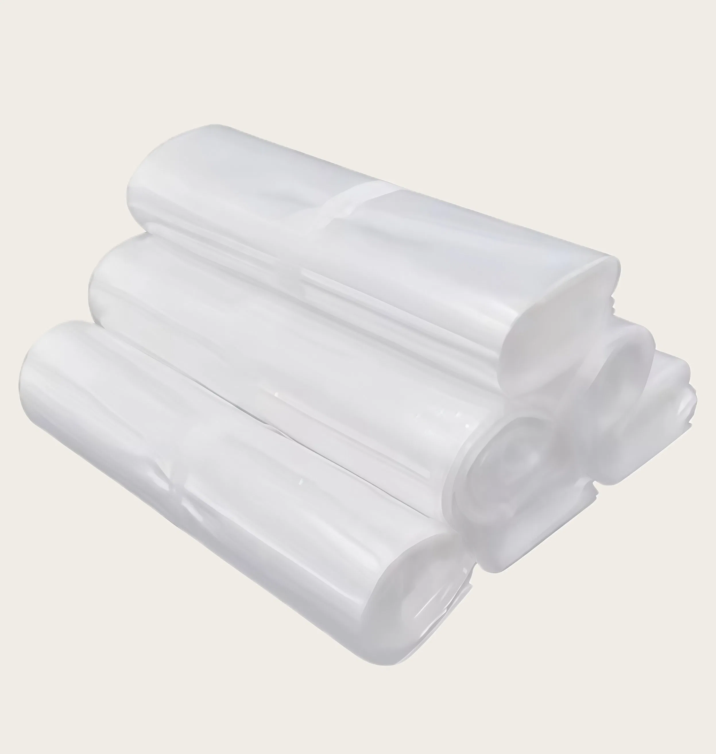 Square Bottom Polyethylene Bags Equipment Covers Protective Plastic Sacks Industrial Machinery Packaging Heavy Duty Use