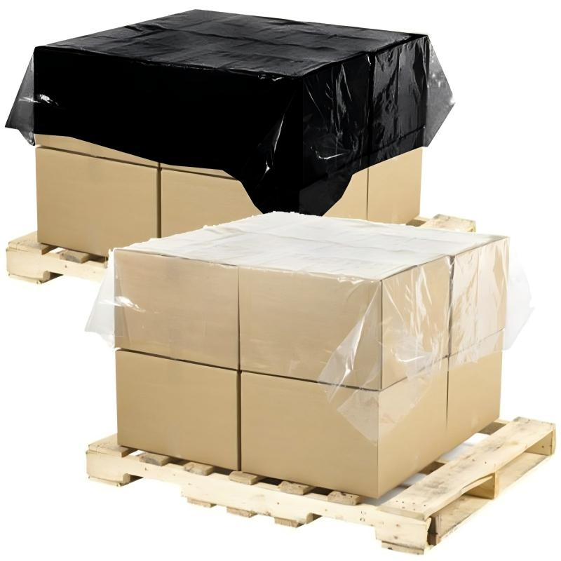 Custom Square Base Heavy Duty Polyethylene PE Plastic Bag of Waterproof Pallet Top Covers