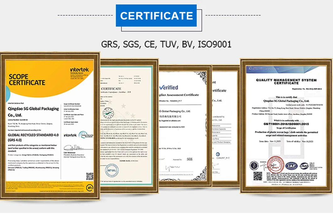 Certificates